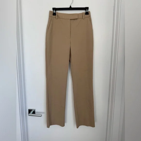 KHAITE 2 Magdeline Pant Khaki Classic Beige Women's Trousers - Picture 5 of 11